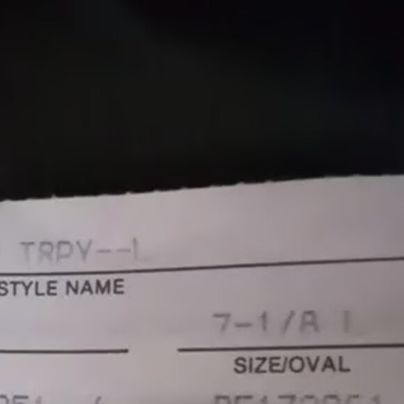 RESISTOL Black Cowboy Hat Original Box, Receipt 1998 Vintage Classic - Picture 7 of 11